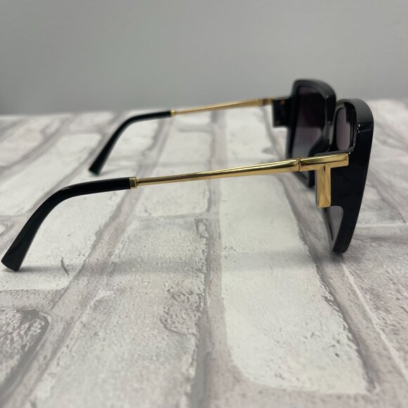 Tiffany & Co. TF4212U Black/Grey Gradient Women\'s Sunglasses - Preowned main image 5